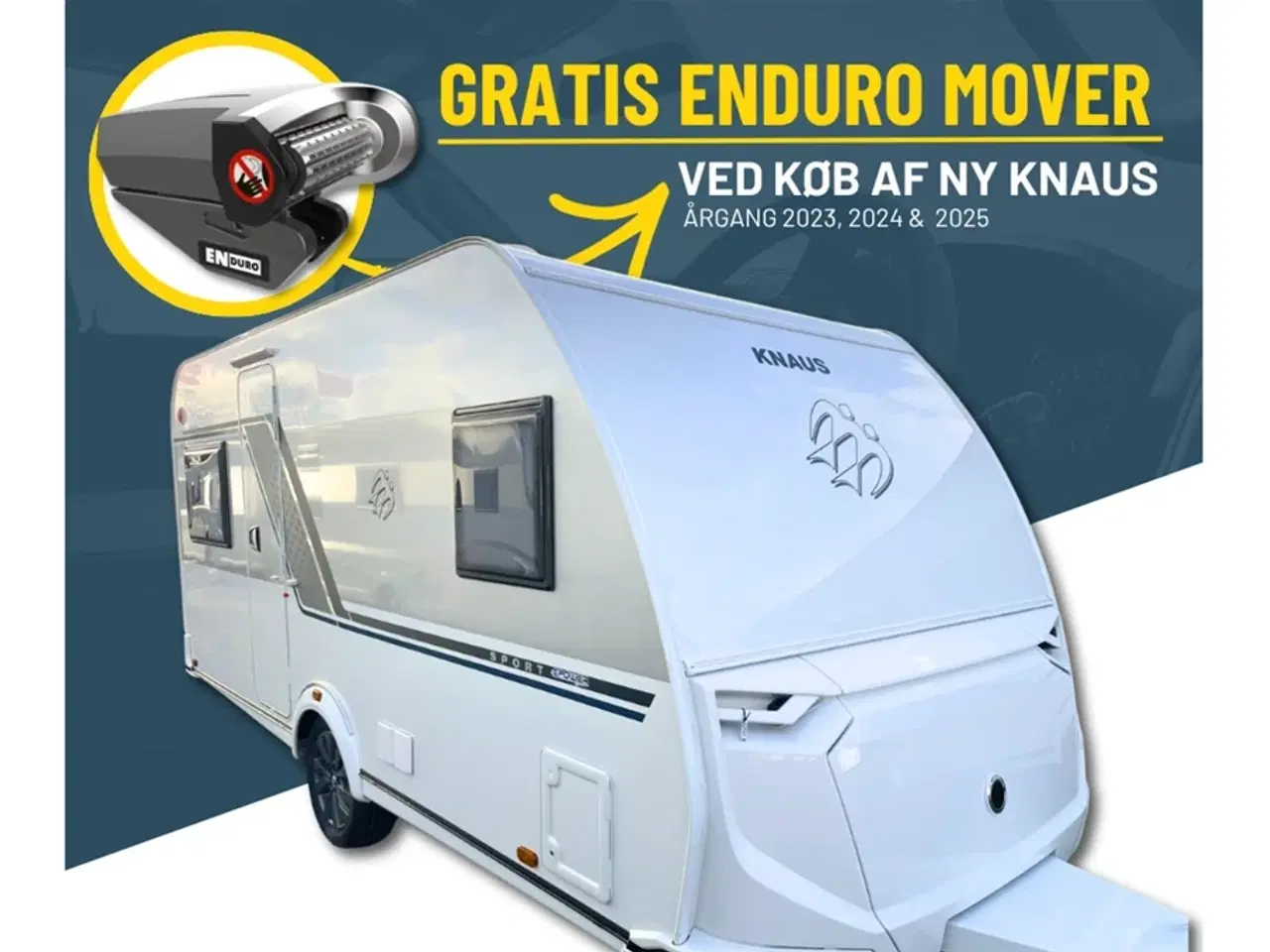 Billede 1 - 2024 - Knaus Sport 450 FU SPORT E POWER SELECTION Knaus Sport E POWER årg. 2024 4 sovepladser, 4 siddepladser