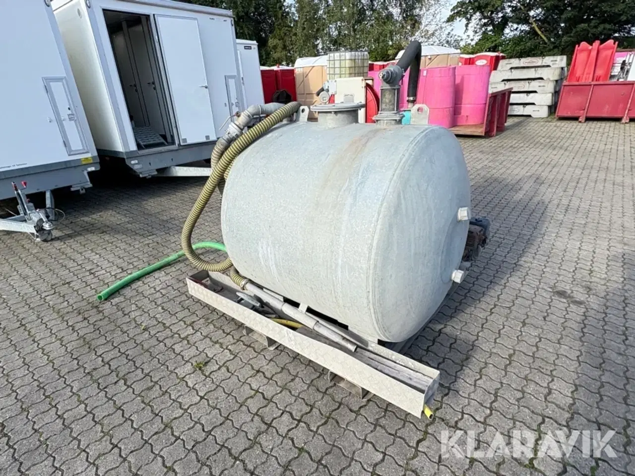 Billede 5 - Mobil slamsuger Global 1400 liters