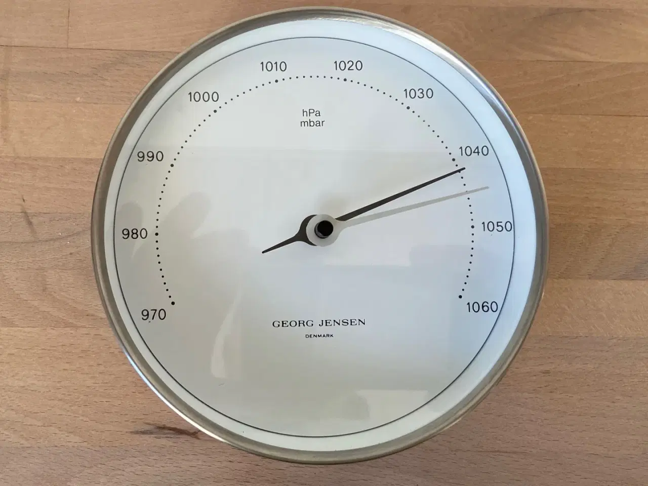 Billede 3 - Georg Jensen Ur og barometer i stål