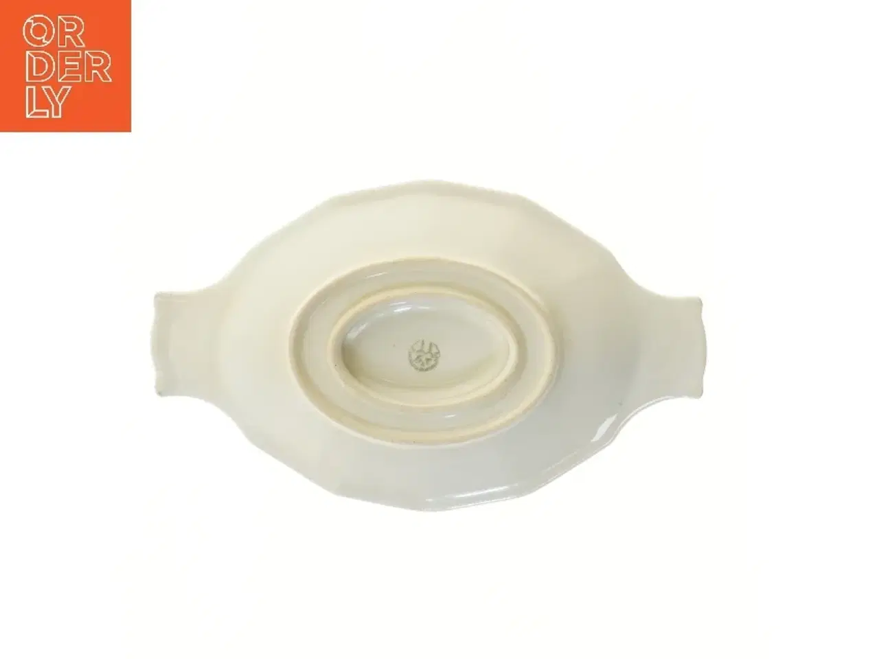 Billede 3 - Smuk sauceskål med underskål, Schlaggenwald(str. Ø 26x Ø 15x8 cm)