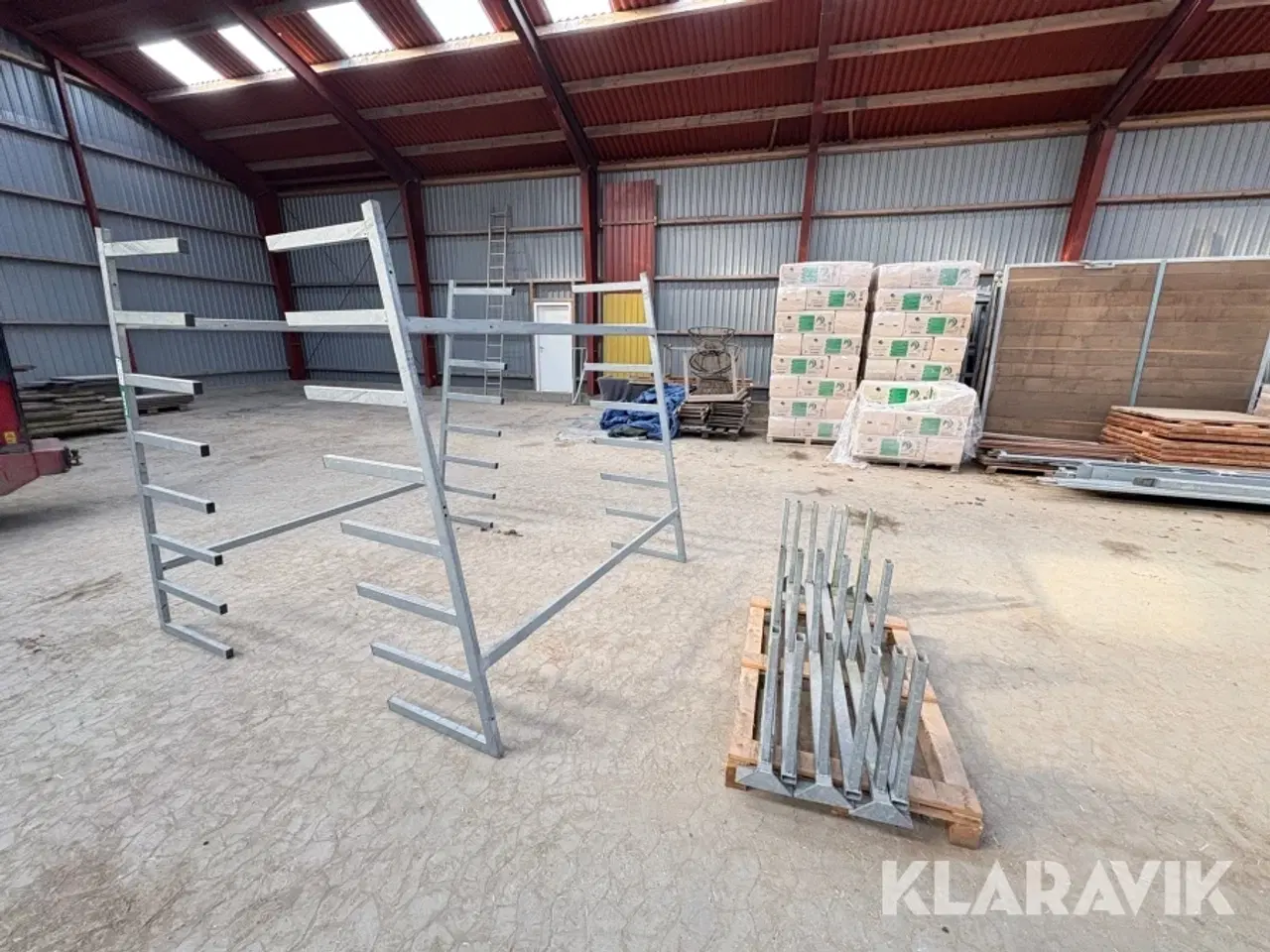 Billede 6 - Stål/gren reoler 2 styk