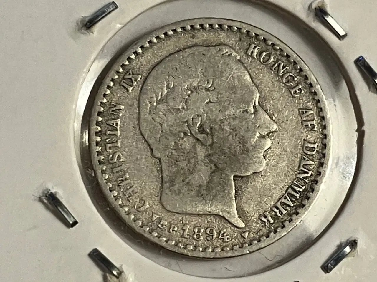 Billede 2 - 10 øre 1894 Danmark