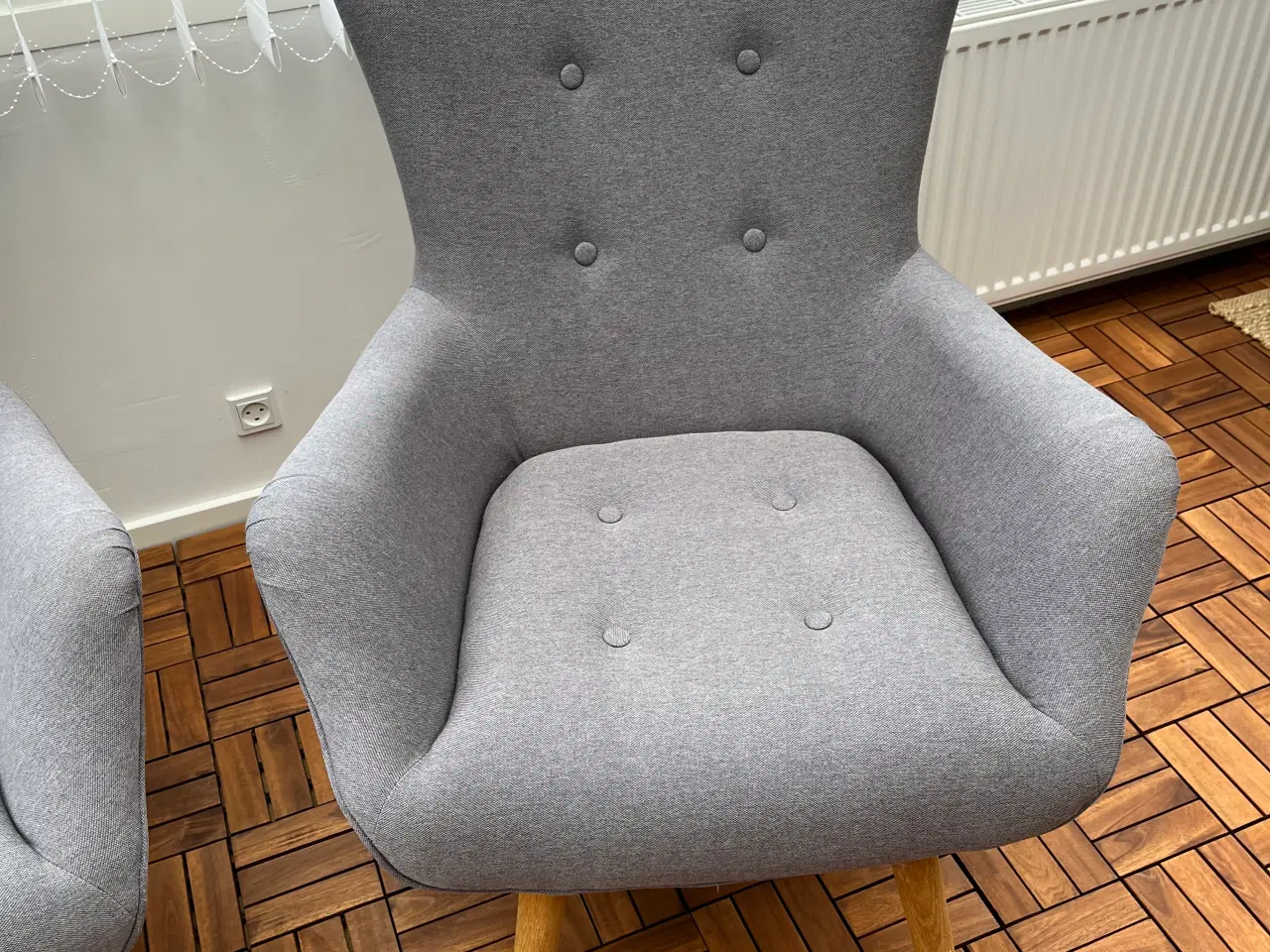 Billede 2 - Flotte grå lænestole 