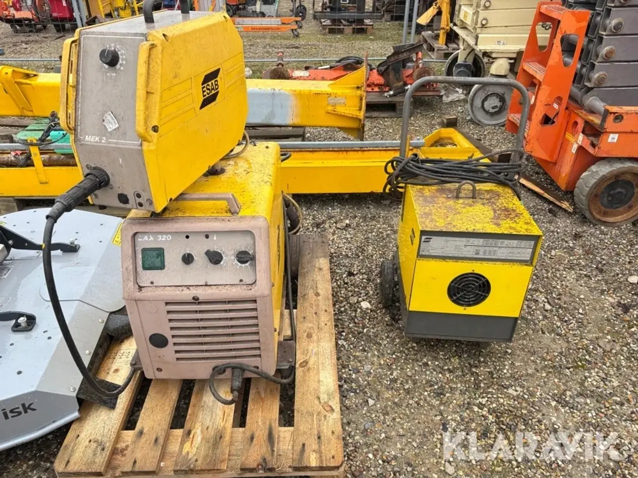 Billede 1 - Svejsemaskine lot ESAB LAX320 LEH170