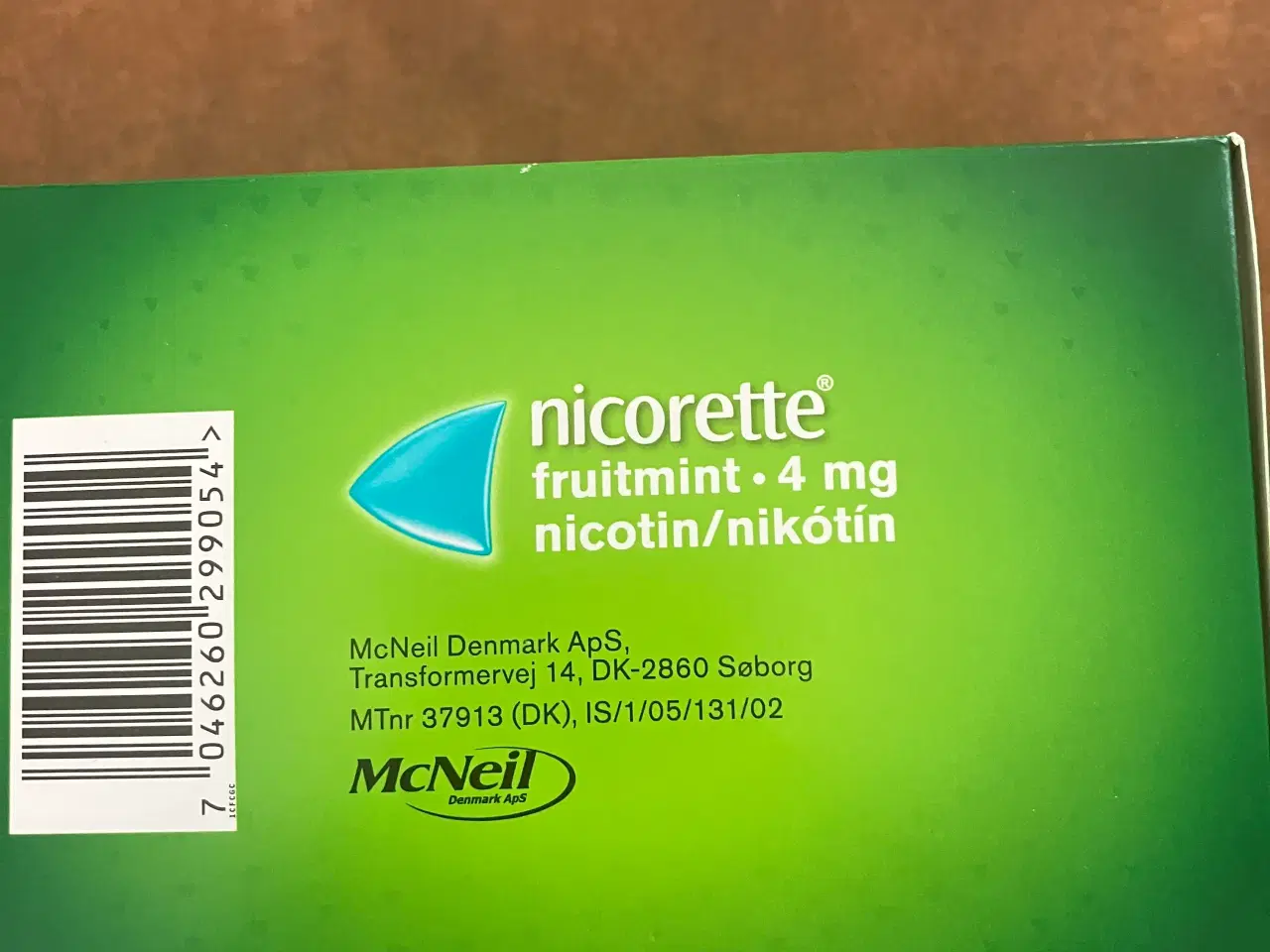 Billede 2 - Nicorette 4 mc. Frugtmint. 210 stk.