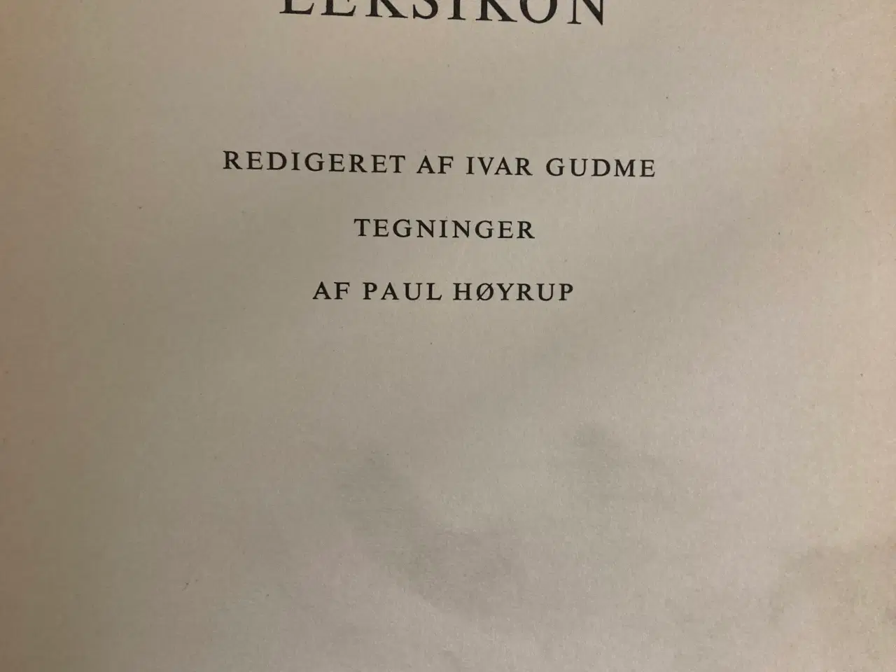 Billede 3 - Gyldendals lille leksikon fra 1959