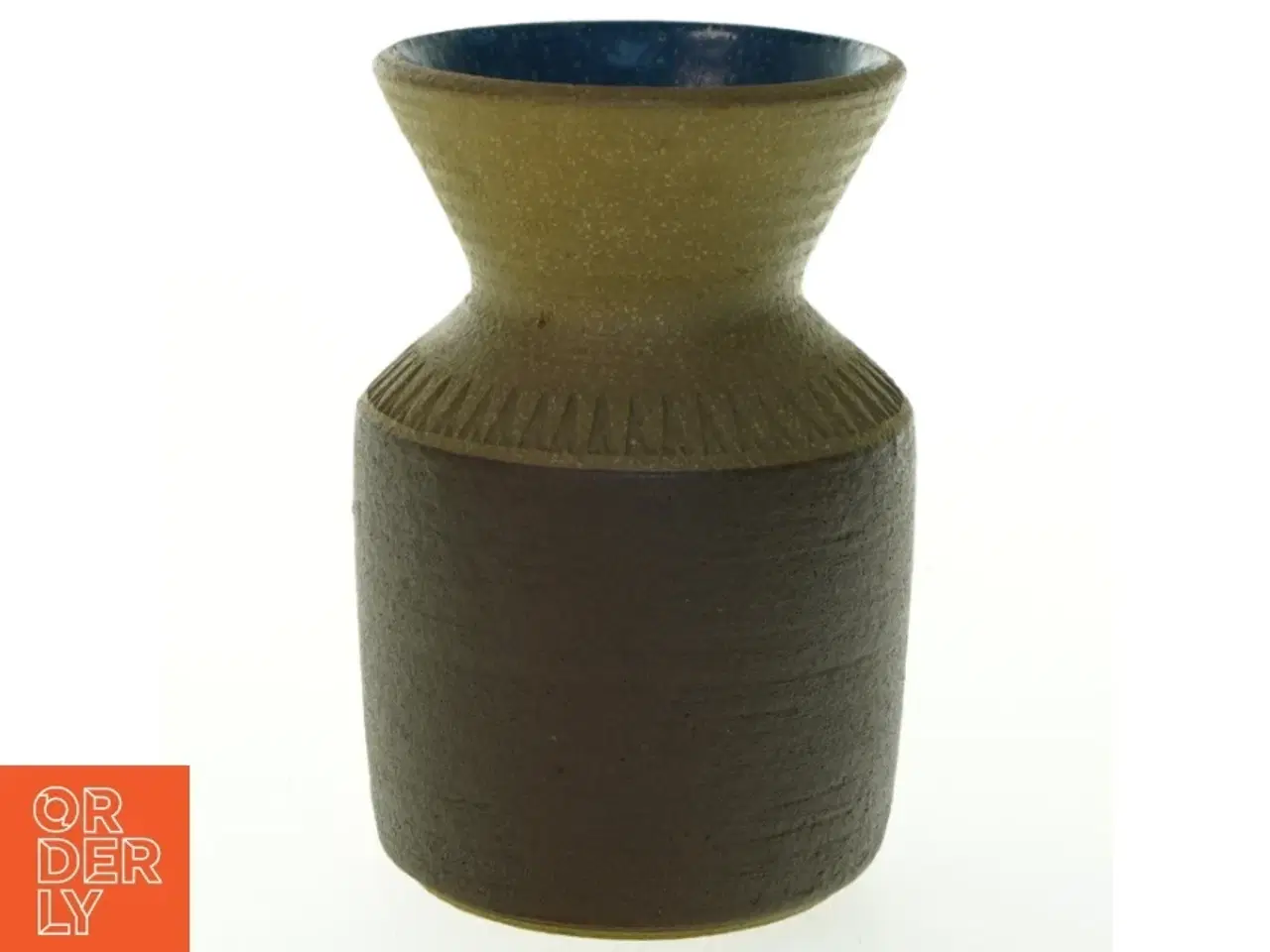 Billede 1 - Keramikvase fra Søholm Stentøj (str. 17,5x11 cm)
