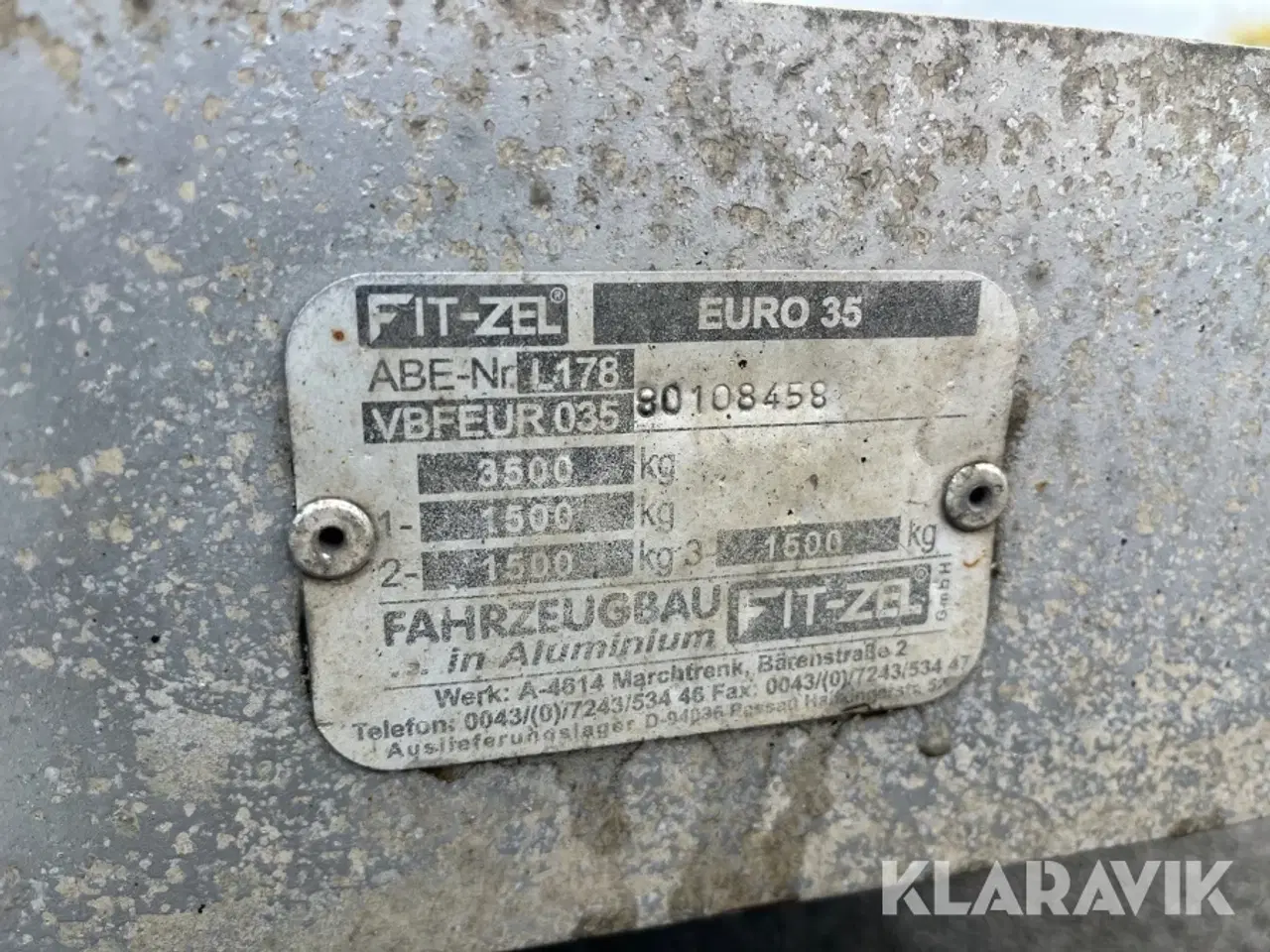 Billede 7 - Dobbelt autotrailer Fit-zel 3500kg