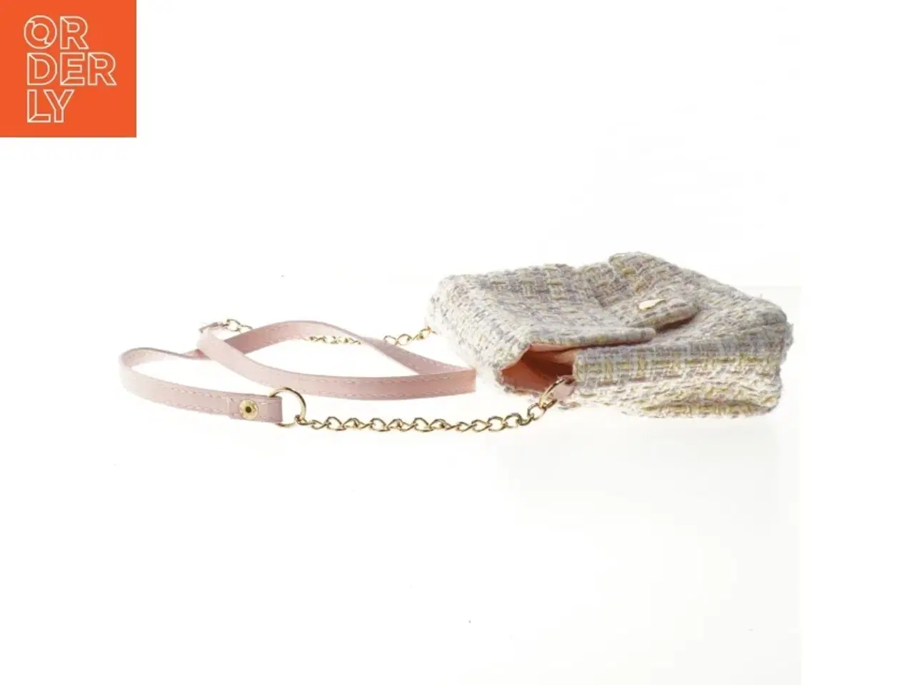 Billede 3 - Lille skuldertaske med kæde fra H&M (str. 18x13 cm)