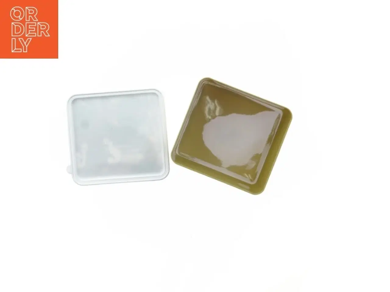 Billede 2 - Opbevaringsboks med HC Andersen motiv (str. 13,5x13 cm)