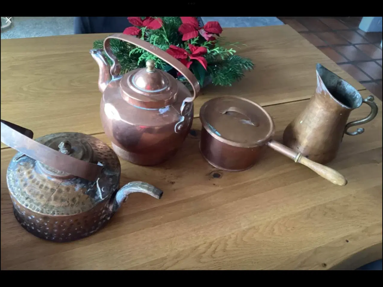 Billede 1 - Kobberting 4 dele samlet pris