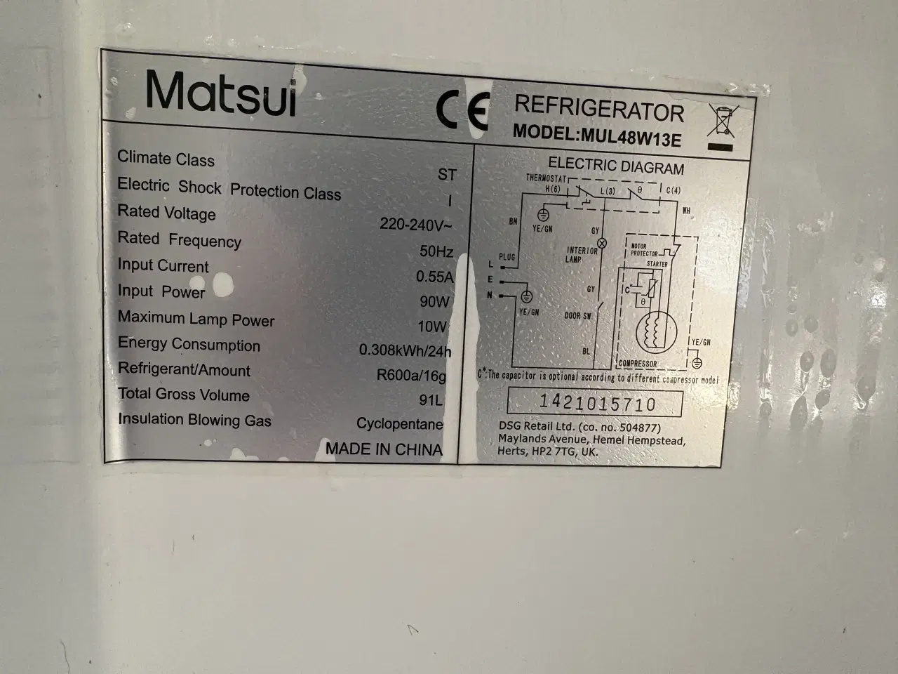 Billede 3 - Lille køleskab 