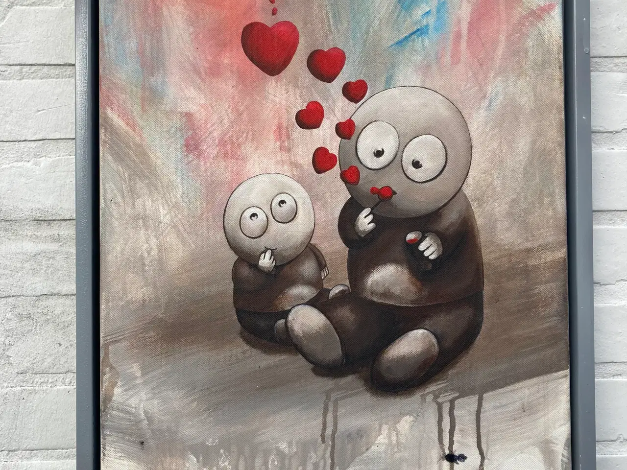 Billede 1 - Maleri papa zacho bornholm