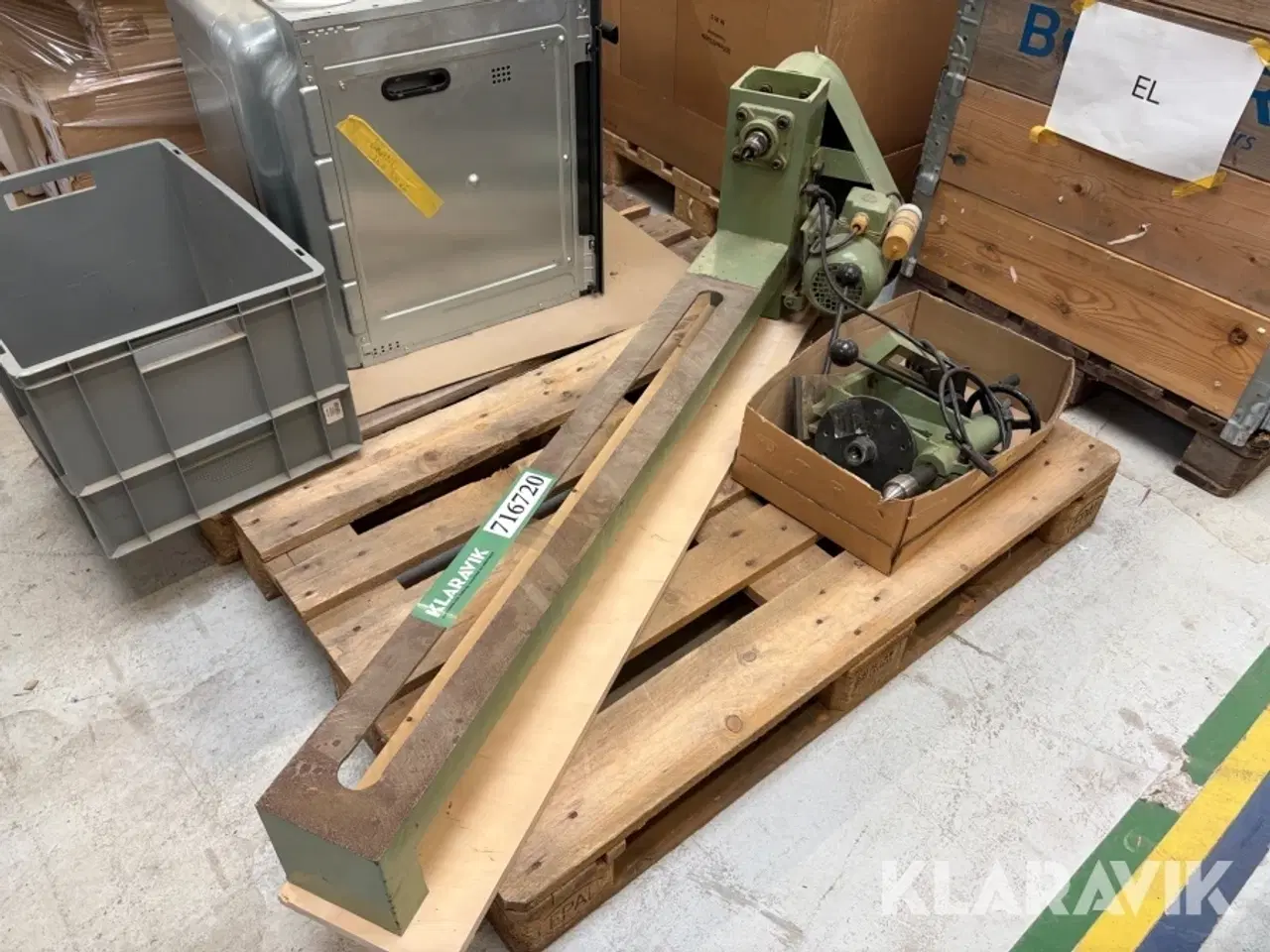 Billede 2 - Trædrejebænk Huvema HU 1000-2