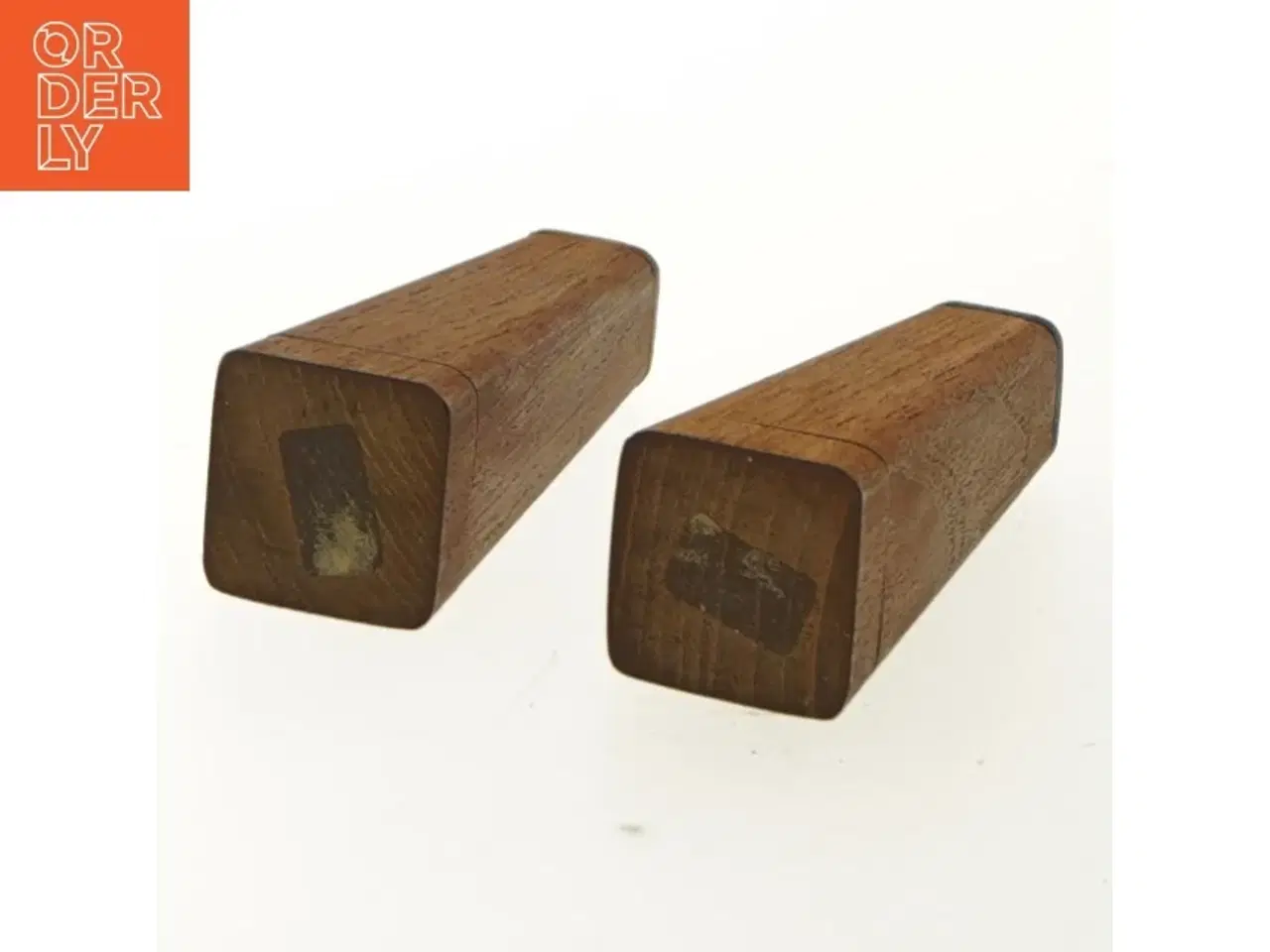 Billede 3 - Salt- og pebersæt i teak træ (str. 7,5 cm)