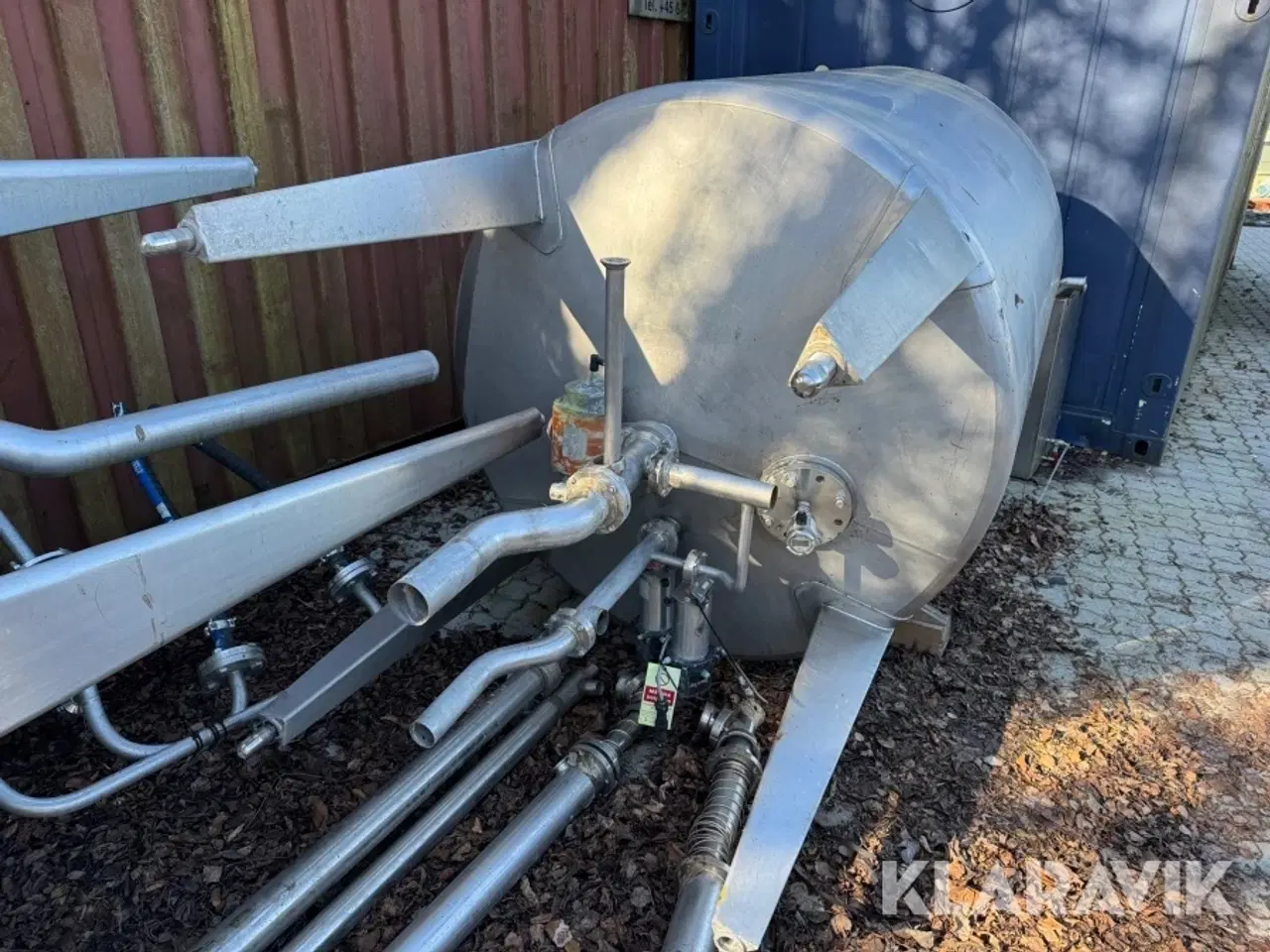 Billede 9 - Rustfri tank Chris Jensen Tank 2500 Liter og 1800 Liter