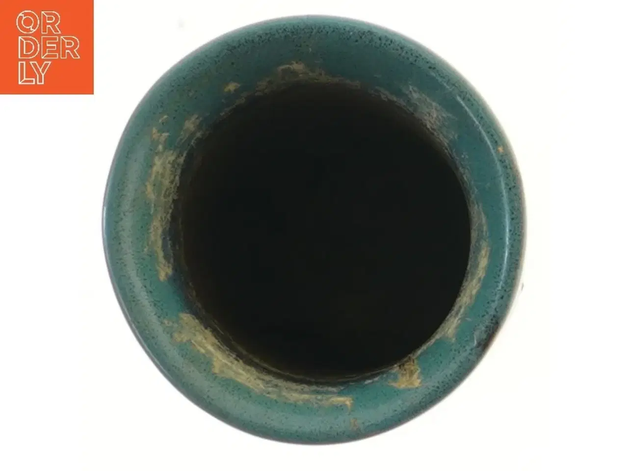 Billede 2 - Keramisk vase wg (str. Ø 10,5 cm længde 20 cm)