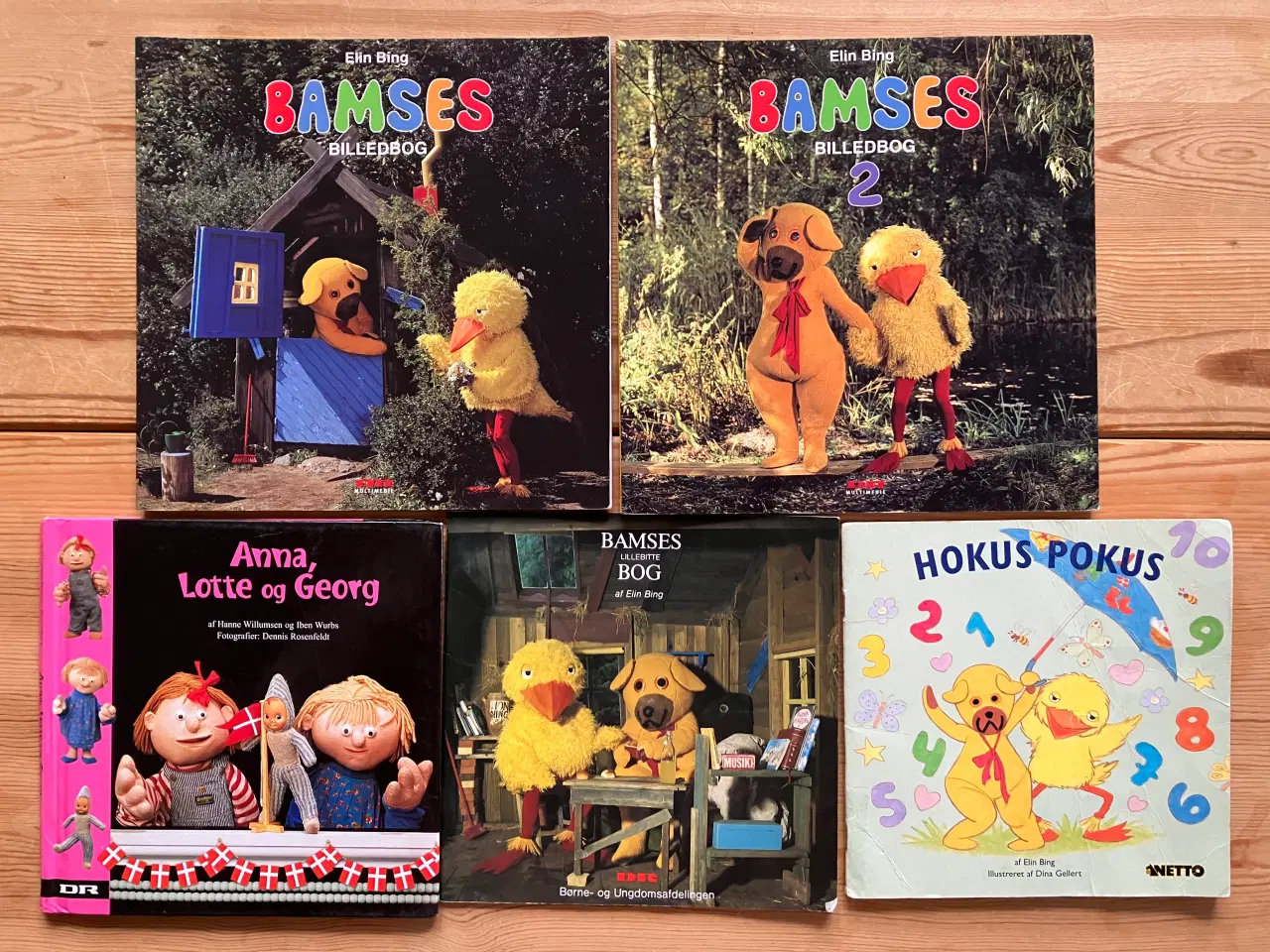Billede 1 - Bamse og Kylling + Anna og Lotte + Glimmerbøger mm