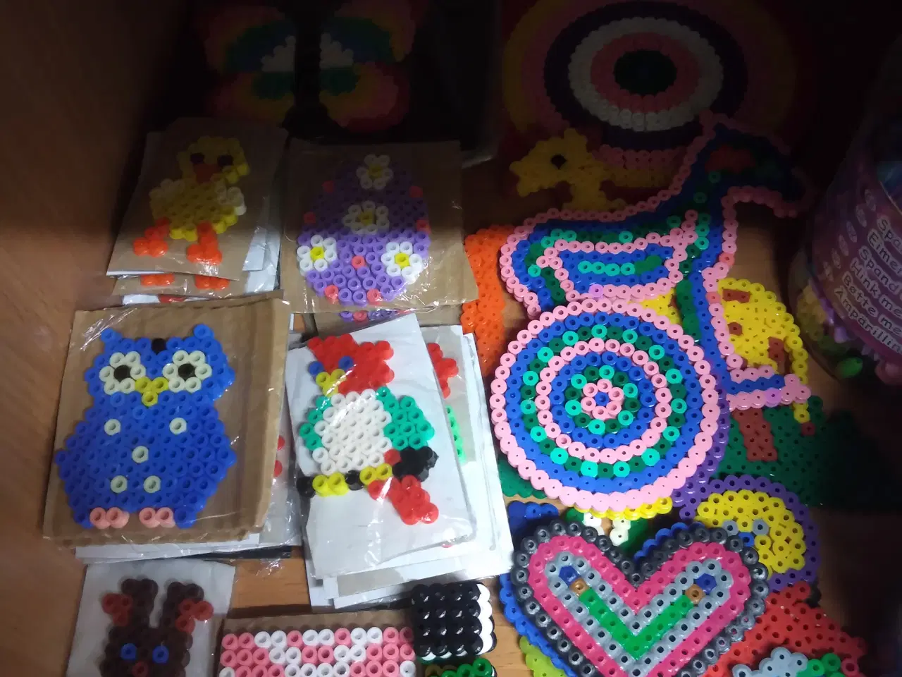 Billede 12 - Perler, plader, inspirationer og sæt