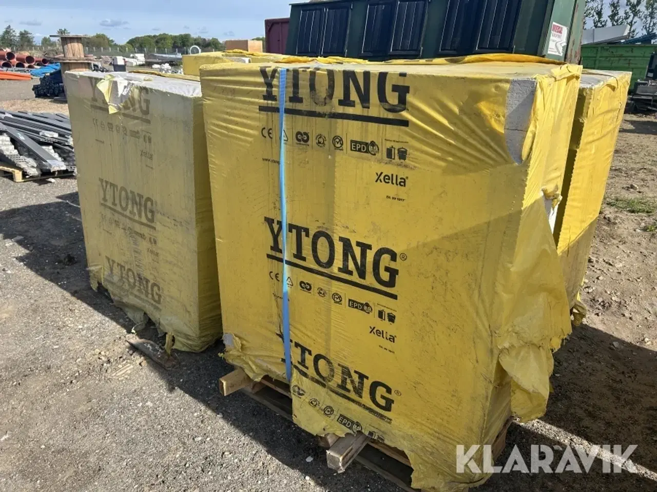 Billede 1 - Gasbeton Ytong 4 paller 384 styk