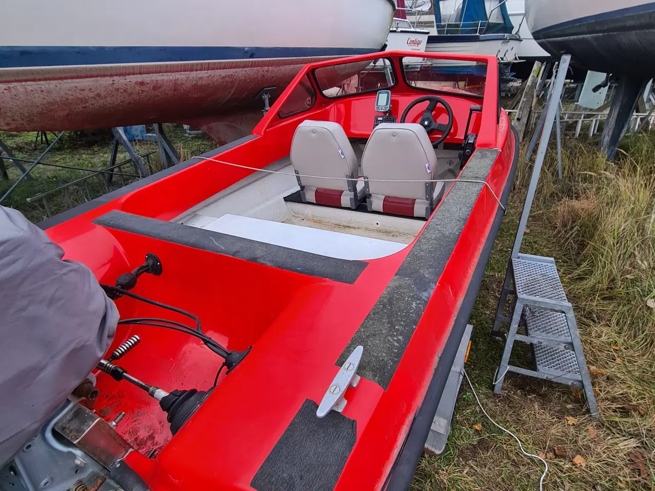 Billede 3 - Speedbåd med elstart - og med trailer