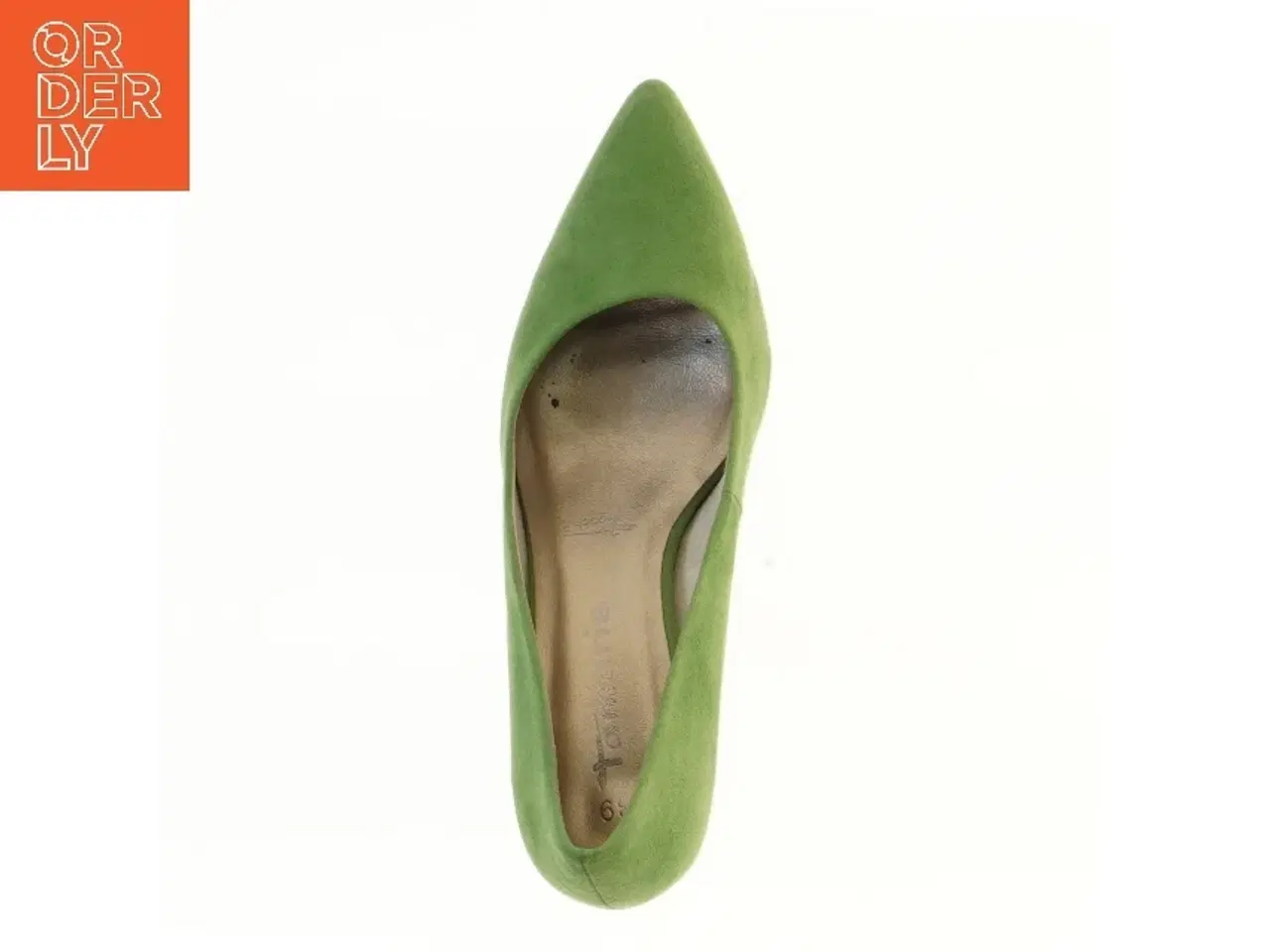 Billede 3 - Grøn Tamaris stiletter fra Tamaris (str. 39 )