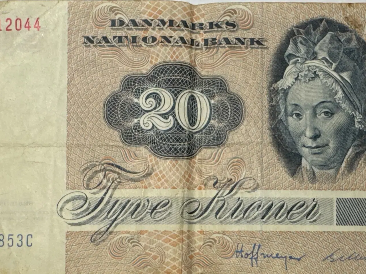 Billede 1 - 20 krone, 1985, Gråspurve, C5, 1