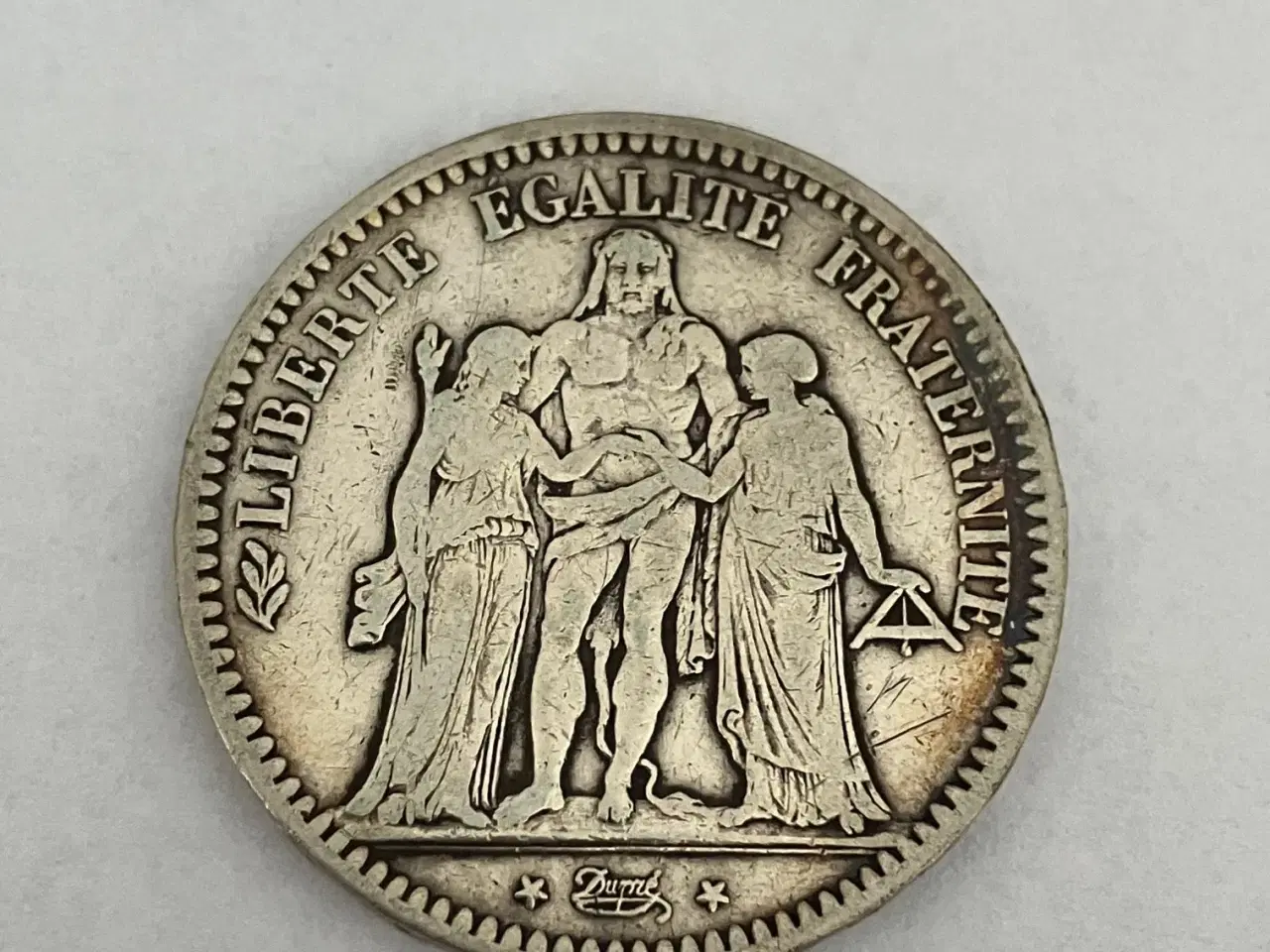 Billede 2 - 5 Francs France 1849 A