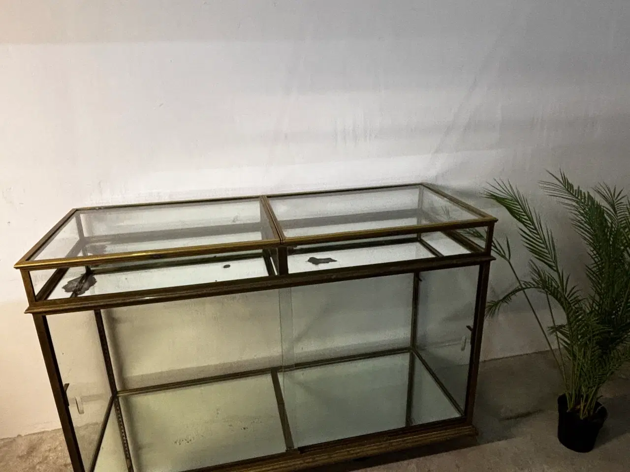 Billede 16 - Eksklusiv fransk vitrine desk i messing