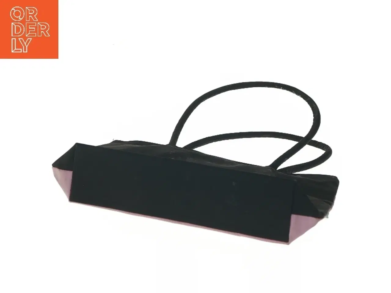 Billede 3 - Broderet skuldertaske med sommerfugle (str. 18x31 cm)