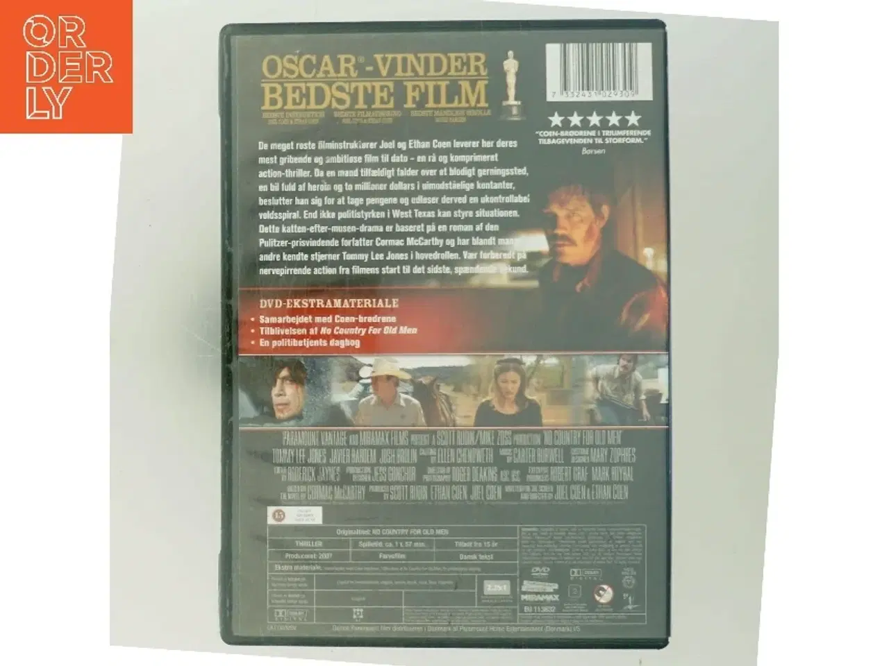 Billede 3 - No Country for Old men med Tommy Lee Jones (DVD)