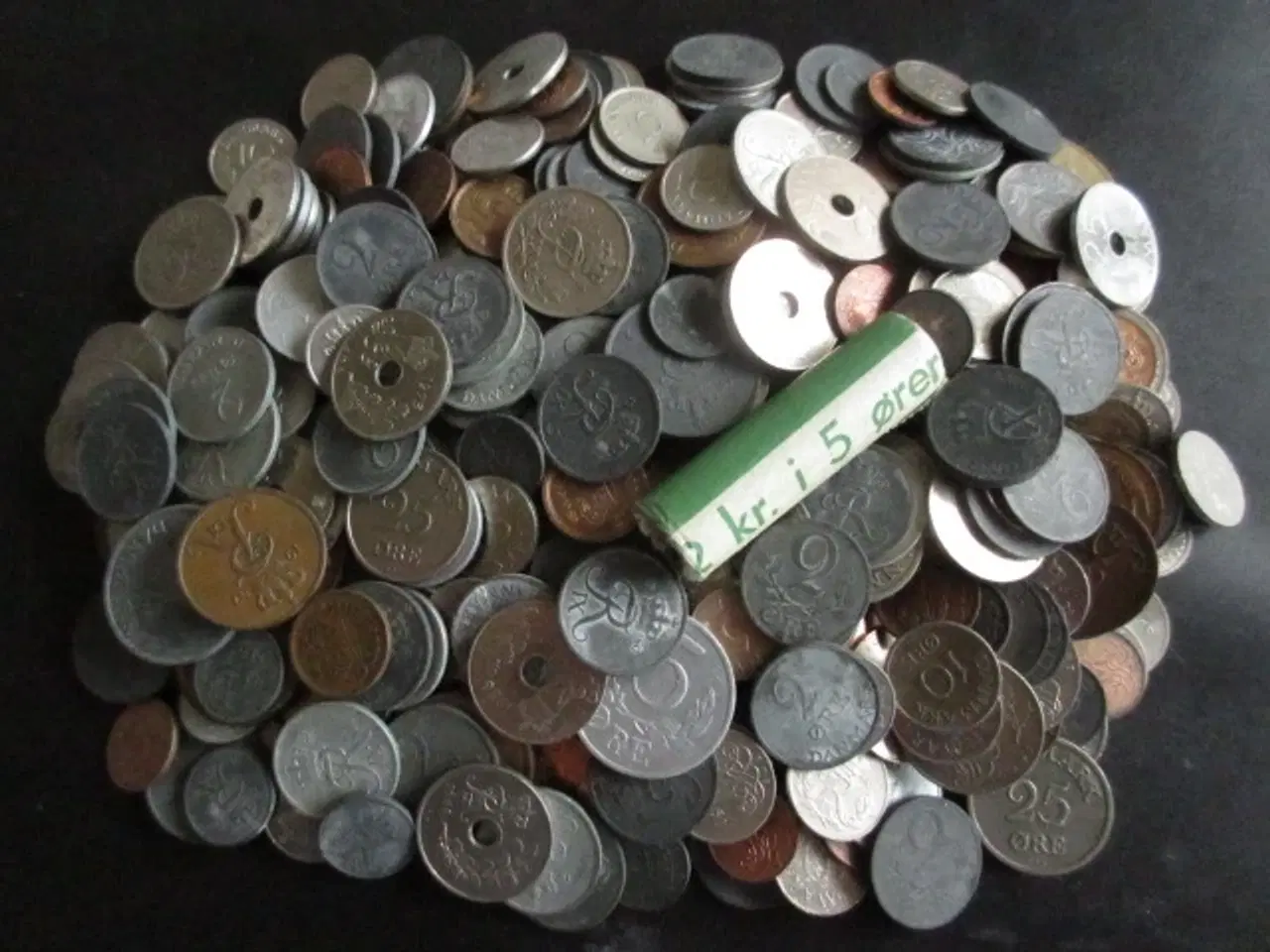 Billede 1 - Diverse danske mønter 1,35 kg