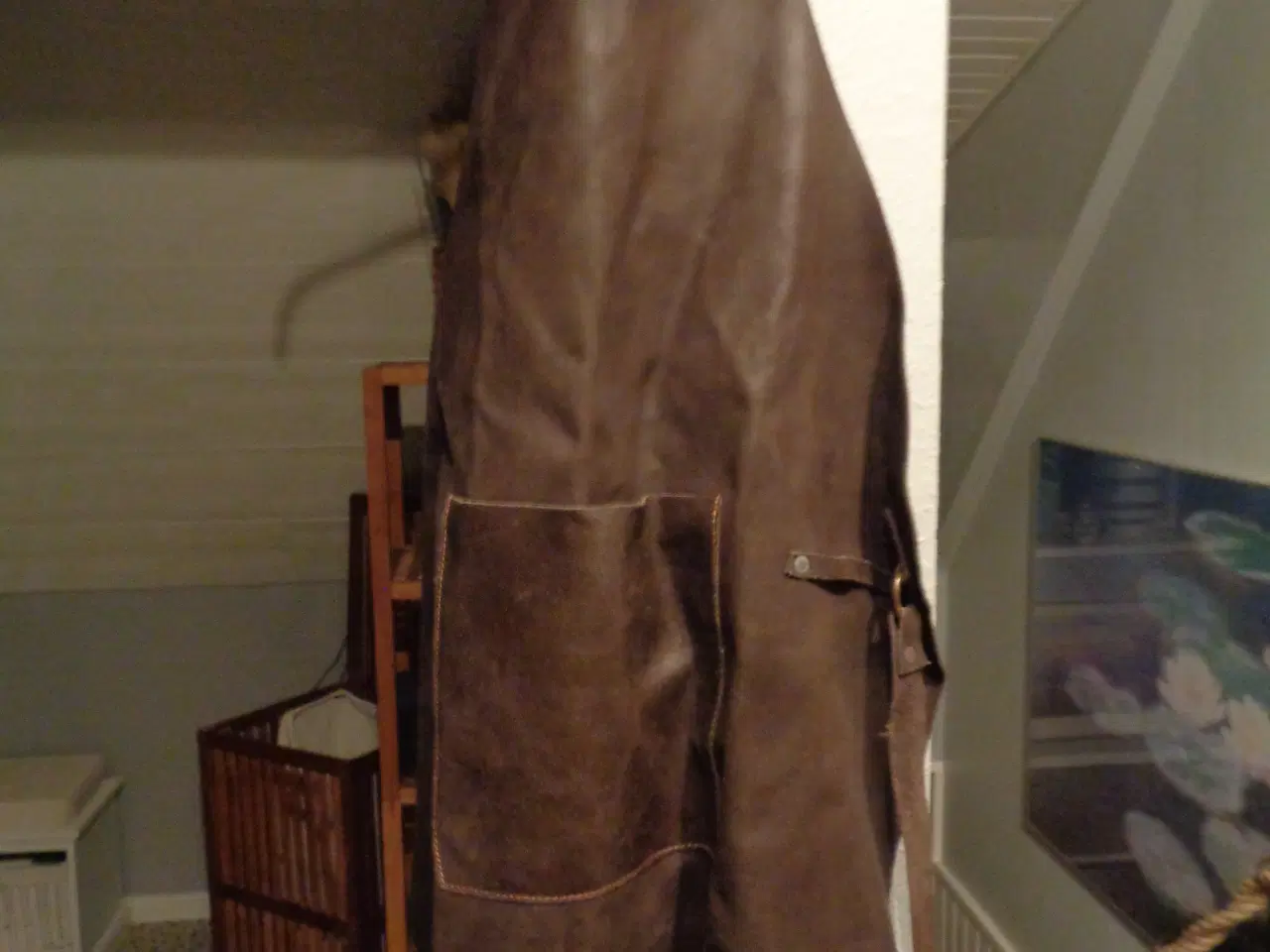 Billede 1 - Læder forklæde