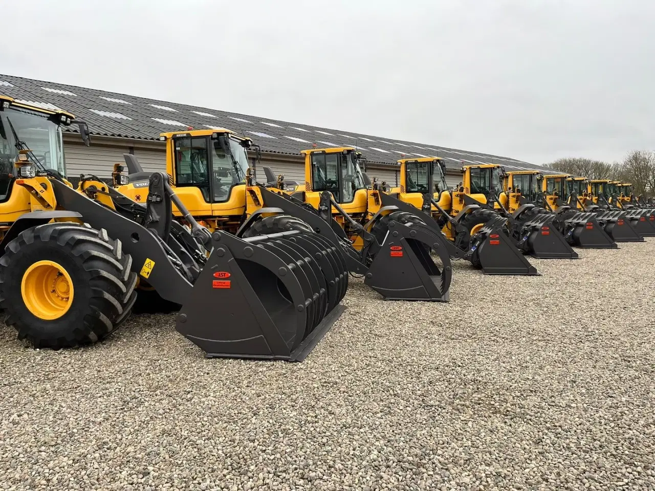 Billede 21 - Volvo L 90 H  H2 fabriksny Dansk maskine med masser af udstyr, blan.Co-Pilot & med brede 650/65R25 hjul