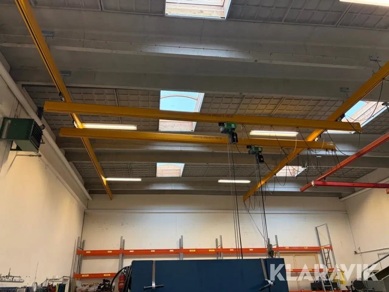 Billede 1 - Loftkran 1.000 kg med 2 kraner