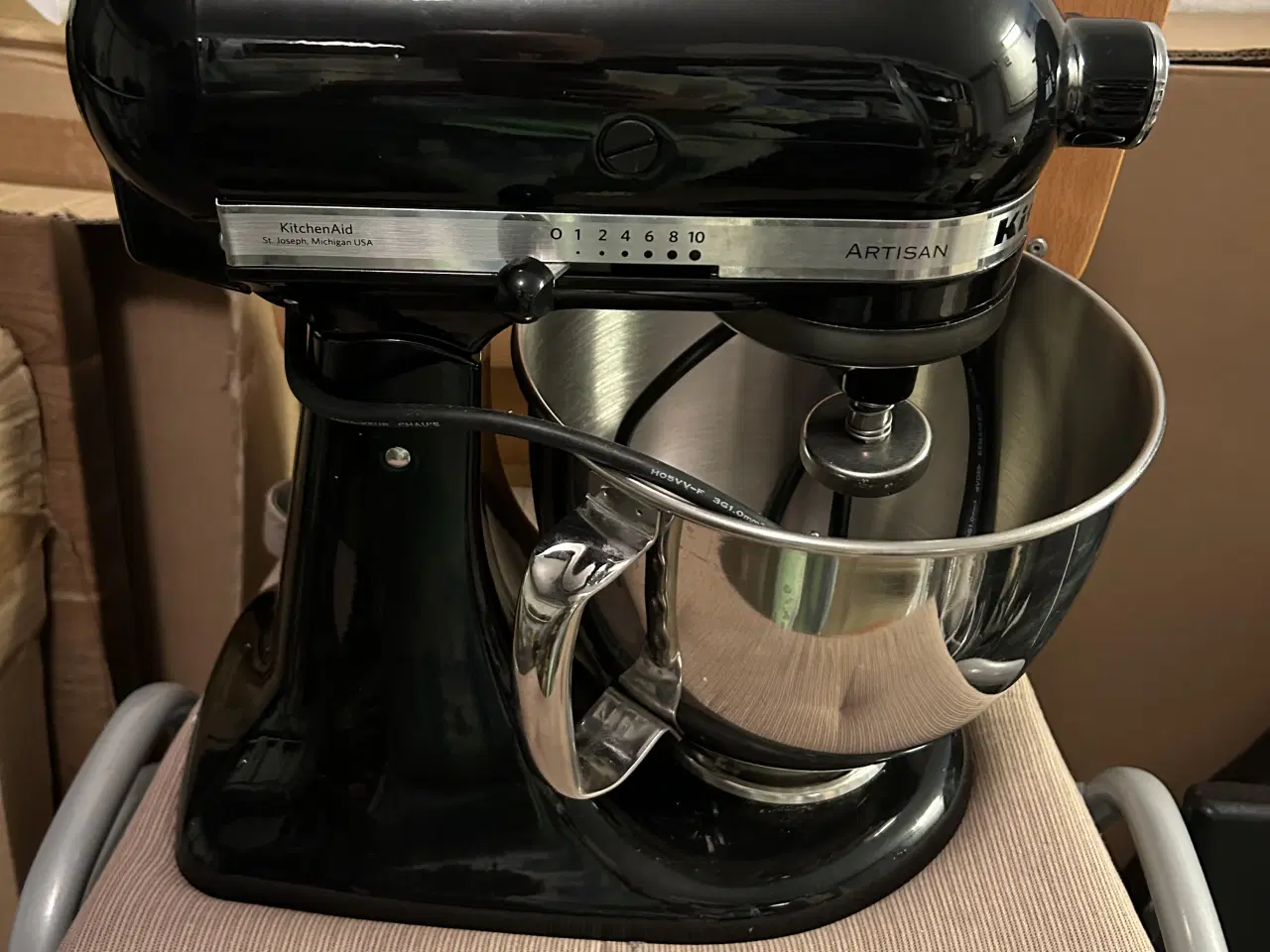 Billede 4 - Kitchen Aid røremaskine med rivesæt