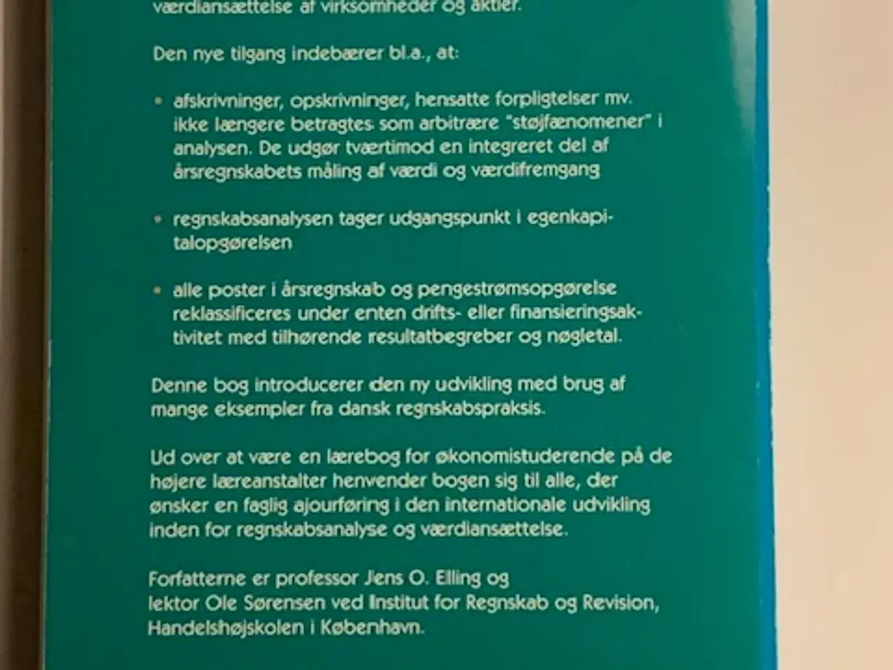 Billede 2 - Regnskabsanalyse og værdiansættelse - en praktisk