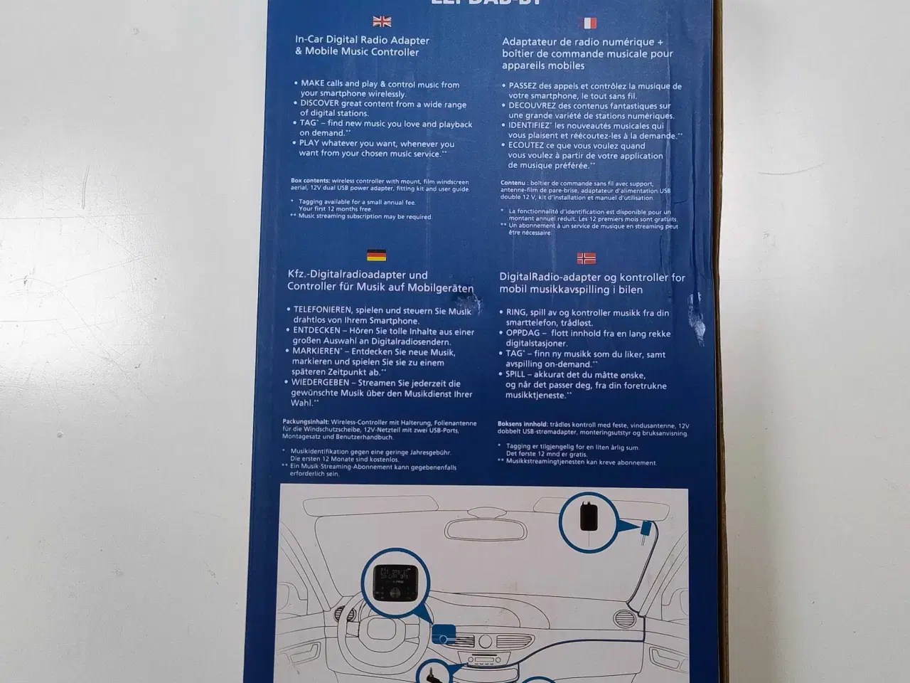 Billede 3 - Alpine DAB/Bluetooth receiver 