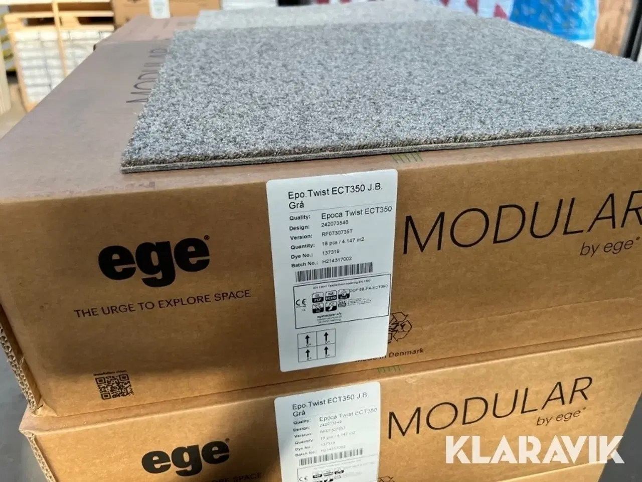 Billede 8 - Tæppefliser Ege 49,7 m2 Grå