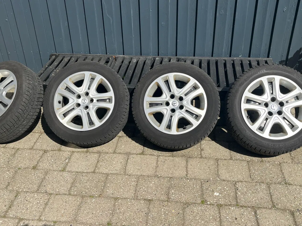 Billede 1 - Gode og støjsvage Vinterdæk med fælg