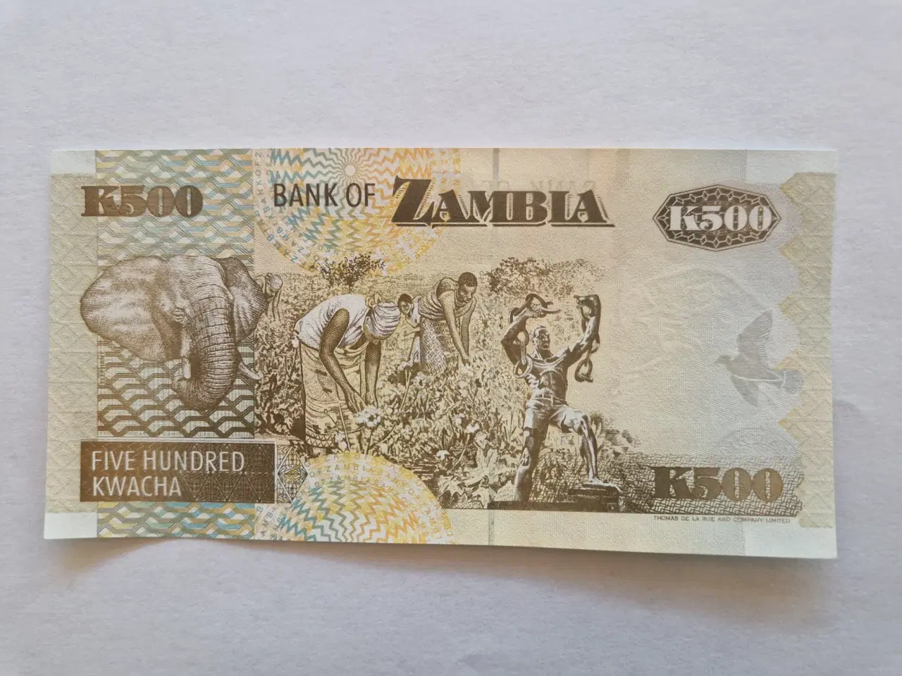 Billede 2 - 500 Kwacha Zambia