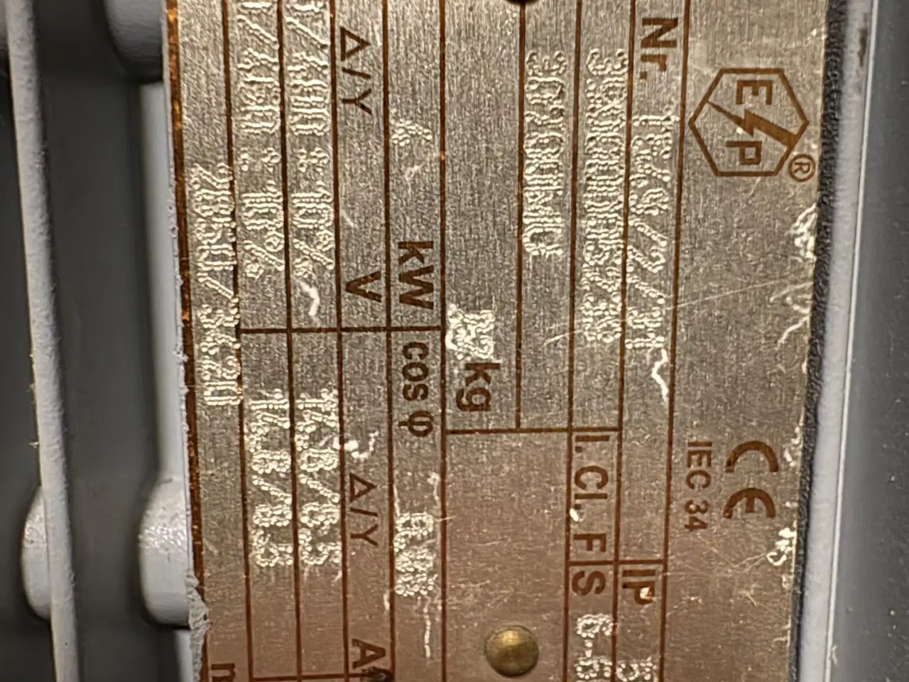 Billede 2 - Elmotor 4kw