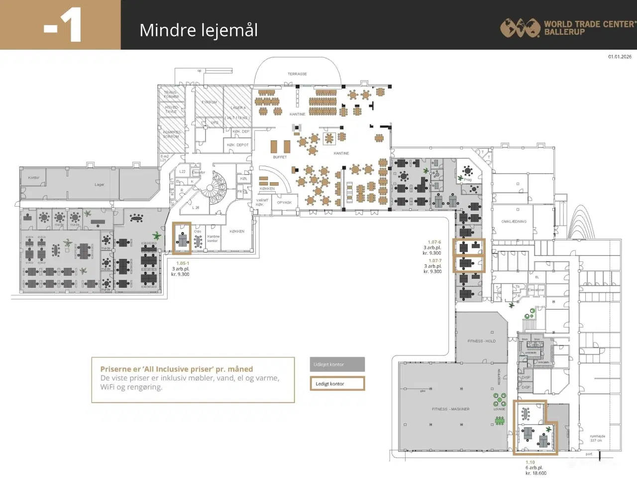 Billede 10 - Fleksible kontorlejemål i internationalt miljø