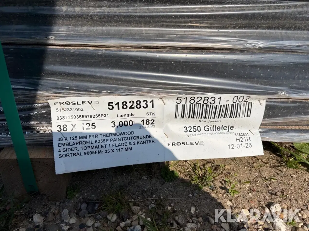 Billede 5 - Facadebrædder Frøsle Embla Thermowood 2 partier