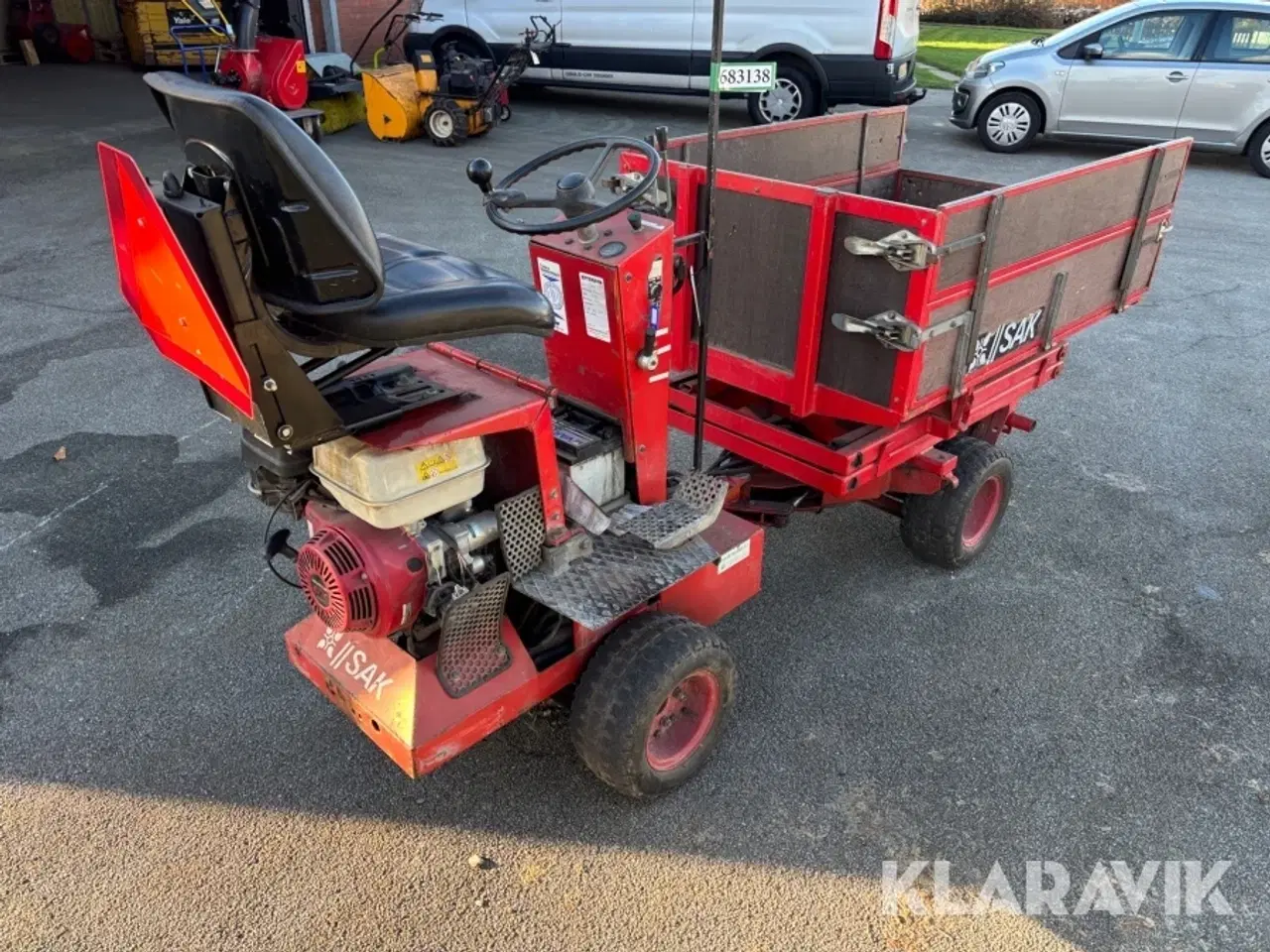 Billede 7 - Mini Dumper Sak Hydraulisk højtip med 4x4