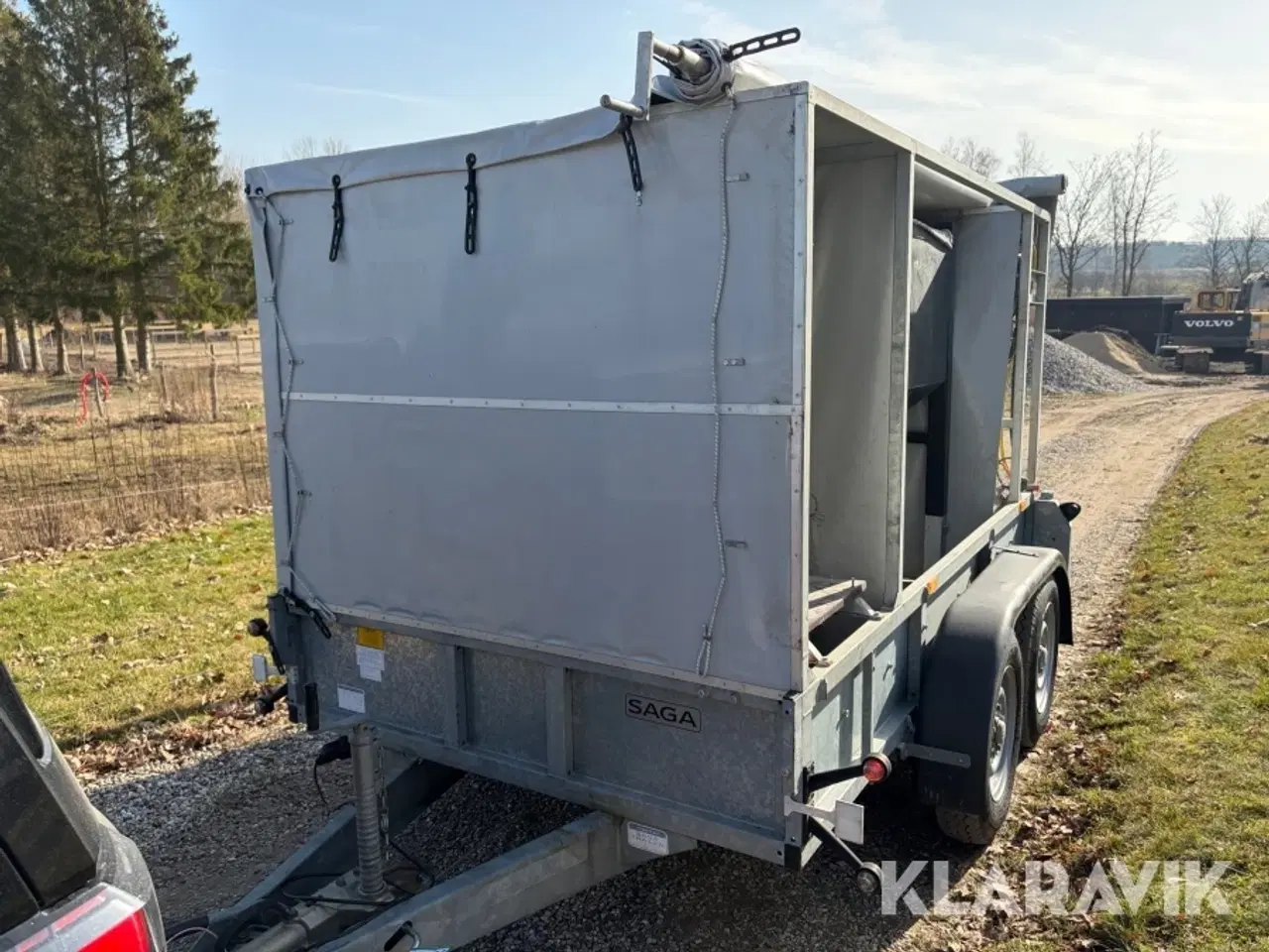 Billede 1 - Anhængere Ifor Williams GD105G med opbygning