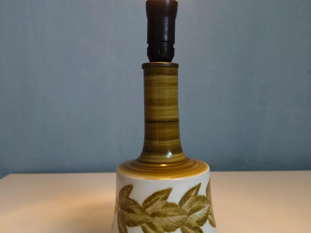 Billede 1 -  Vintage porcelænslampe, Muschelreuth Bavaria 1971
