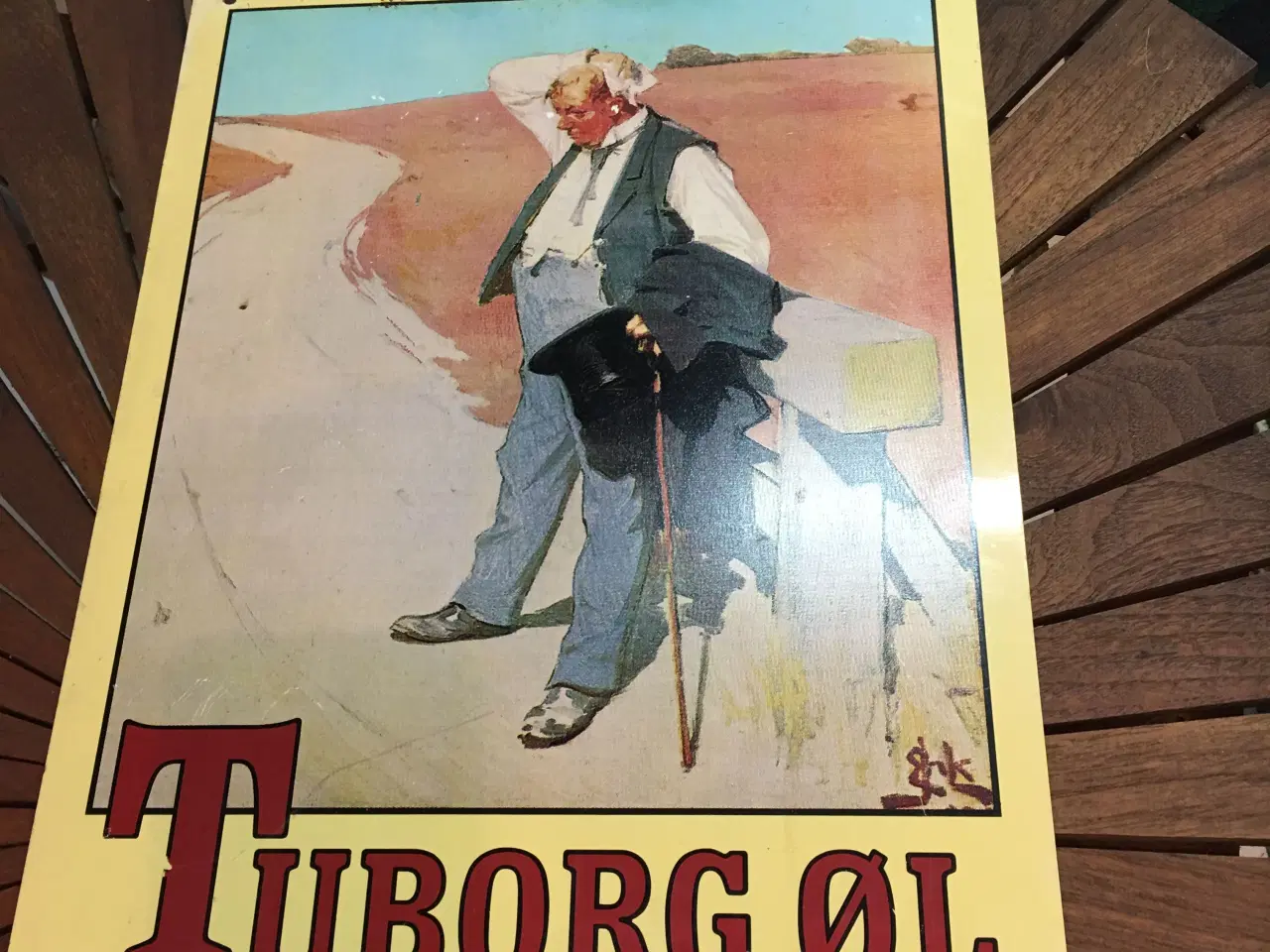 Billede 1 - TUBORG metalskilt