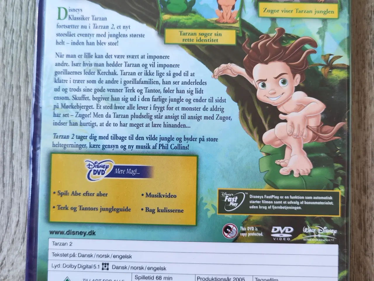 Billede 2 - DVD Disney Tarzan 2 *NY*
