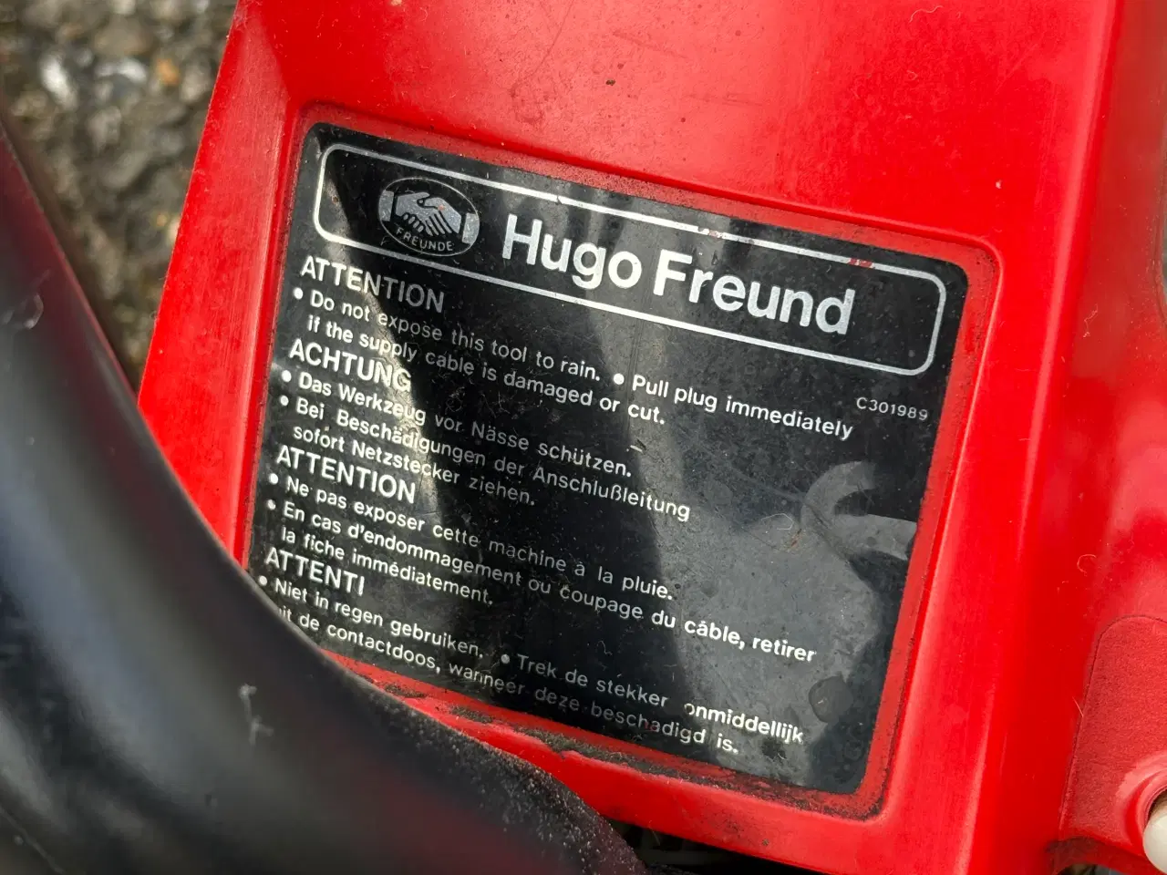 Billede 2 - Elektrisk hækkeklipper Hugo Freund